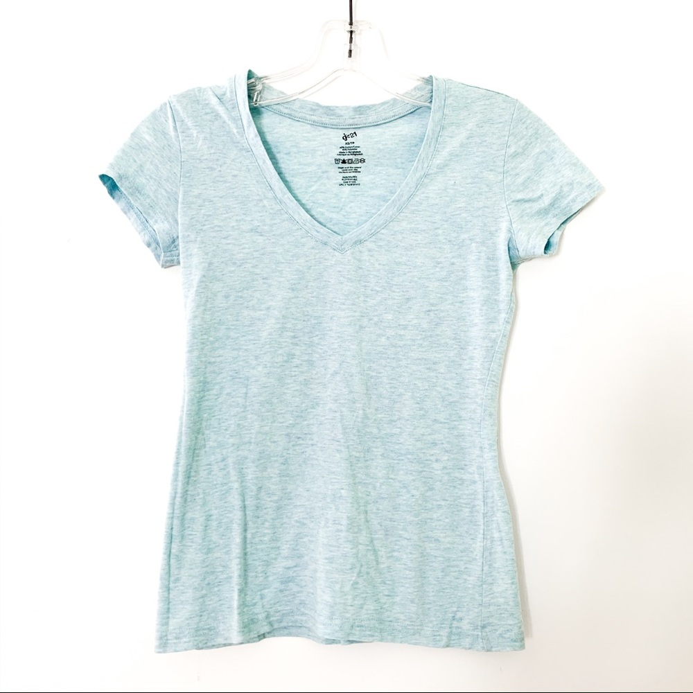 Classic Tight Light Blue T-Shirt